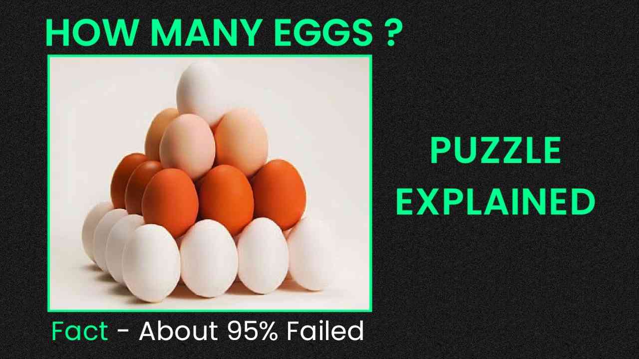 I have 6 eggs, I broke 2, I cooked 2 and ate 2 ’ Puzzle Answer