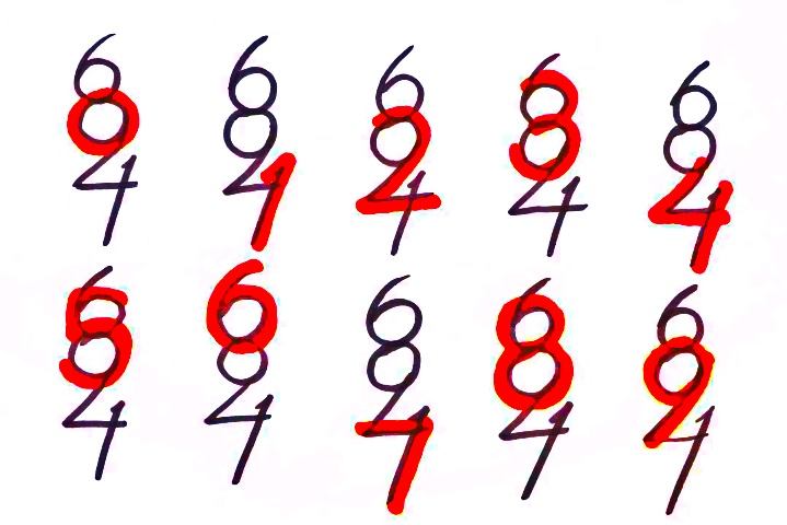 How many numbers can you see puzzle answer